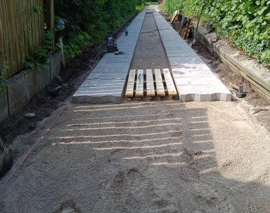 Pflasterarbeiten
