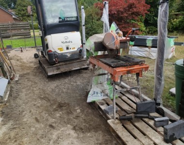 Rückbau eines Gartens und Neugestaltung