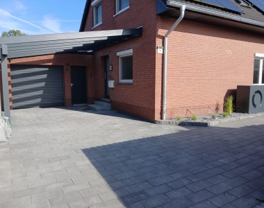 Rückbau eines Gartens und Neugestaltung
